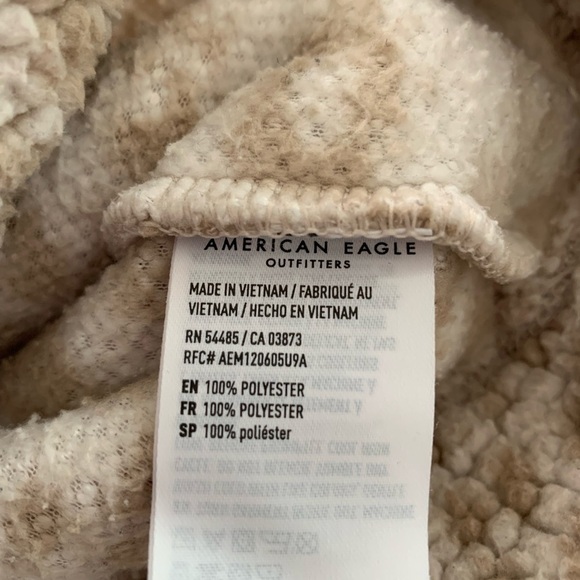 American Eagle Outfitters Teddy Coat Pullover Size XL - Picture 15 of 17